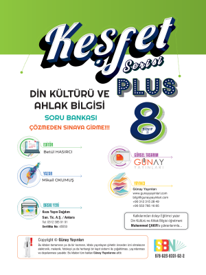 8. SINIF DİN Kültürü -SB- KEŞFET SERİSİ