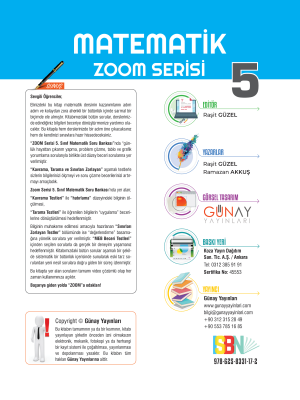 5. SINIF MATEMATİK - SB - ZOOM SERİSİ